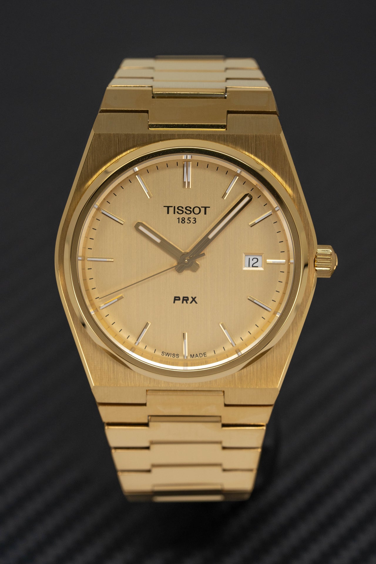 Tissot Men's Watch PRX Yellow Gold T1374103302100
