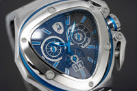 Thumbnail for Tonino Lamborghini Spyder X SS Chronograph Date steel Blue T9XC-SS-B