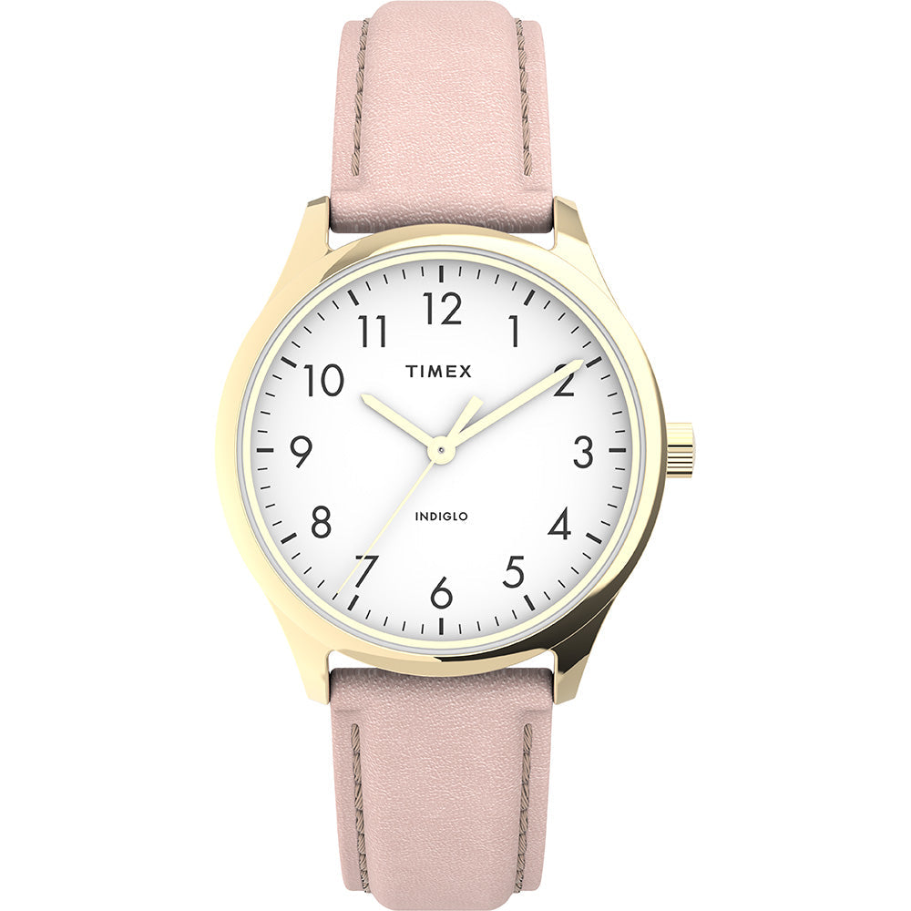 Timex Modern Easy Reader Ladies White Watch TW2V25200