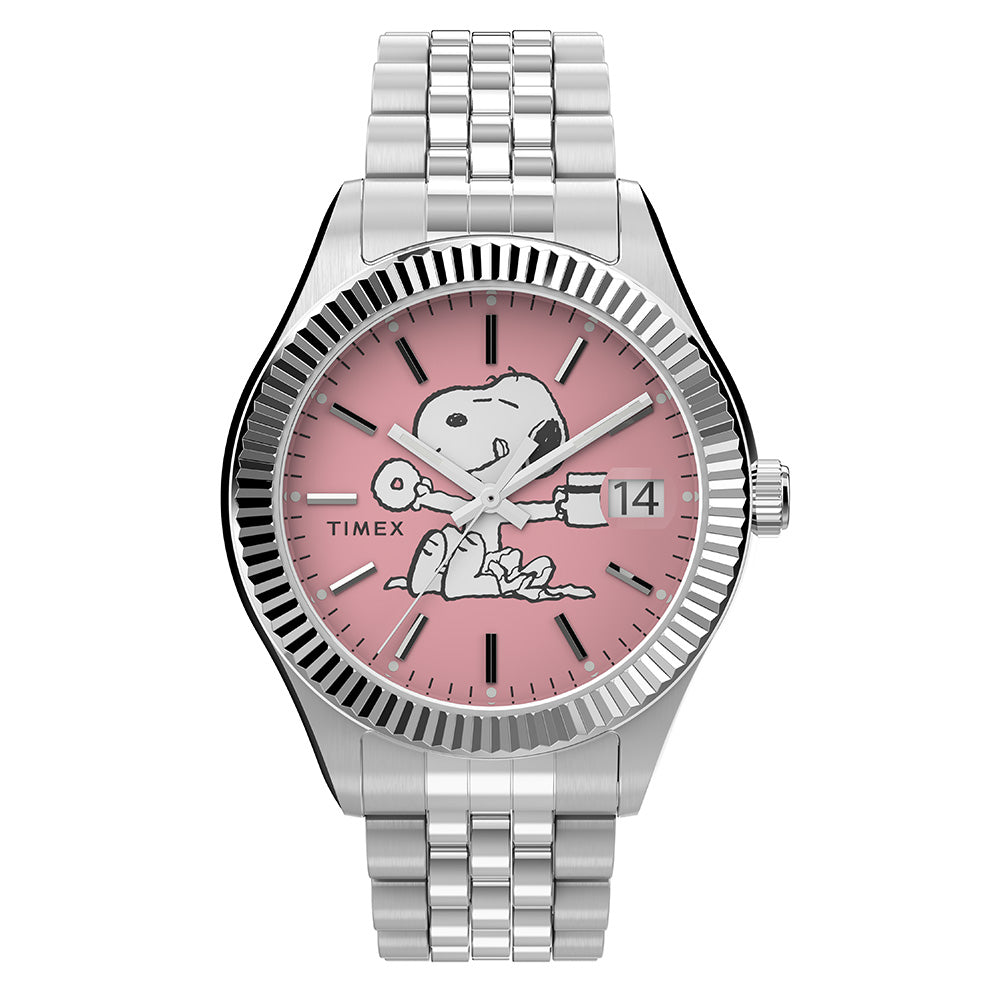 Timex Peanuts Legacy Ladies Pink Watch TW2V47400