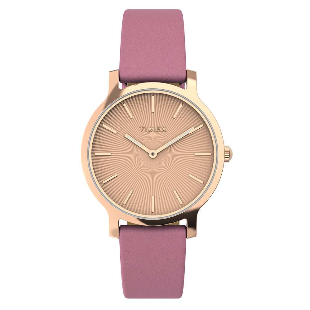Timex Transcend Ladies Rose Gold Watch TW2V66900