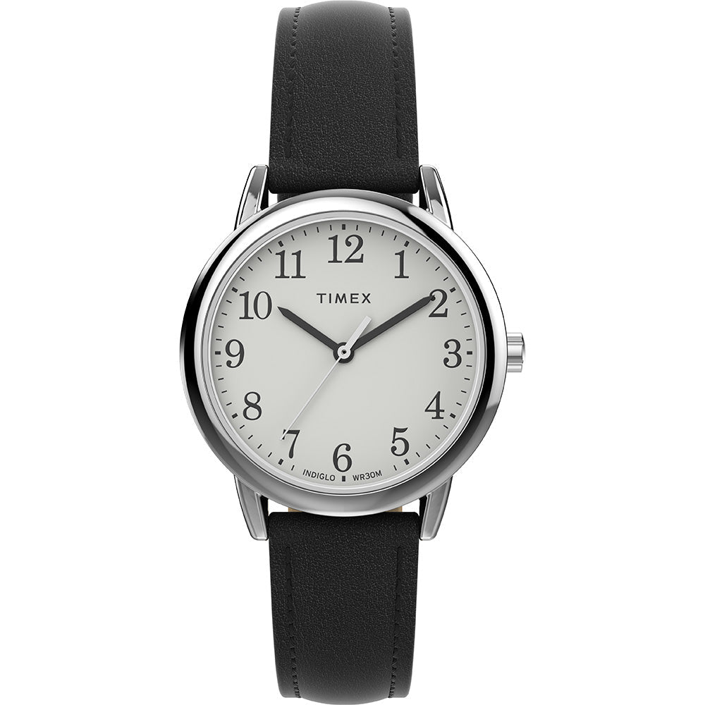 Timex Easy Reader Classic Ladies White Watch TW2V69100