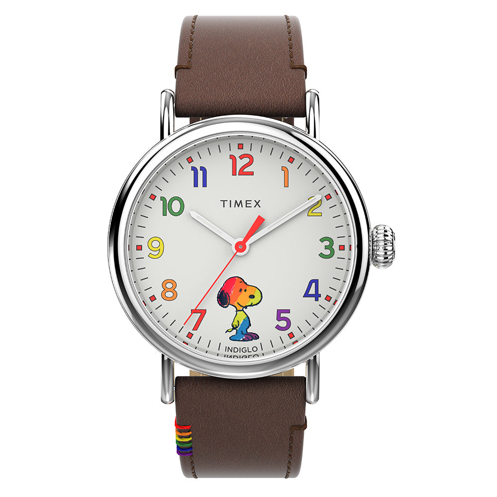 Timex Peanuts Waterbury Standard Men's White Watch TW2W53900