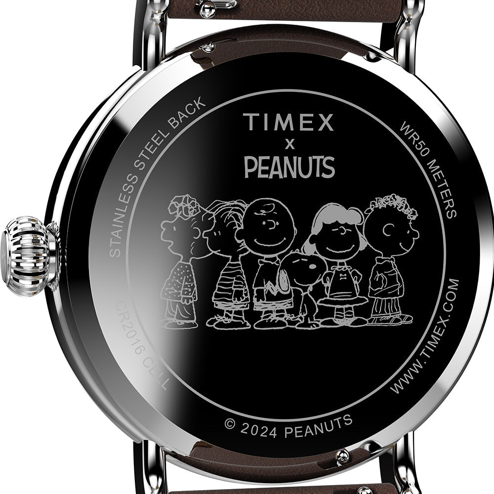 Timex Peanuts Waterbury Standard Men's White Watch TW2W53900