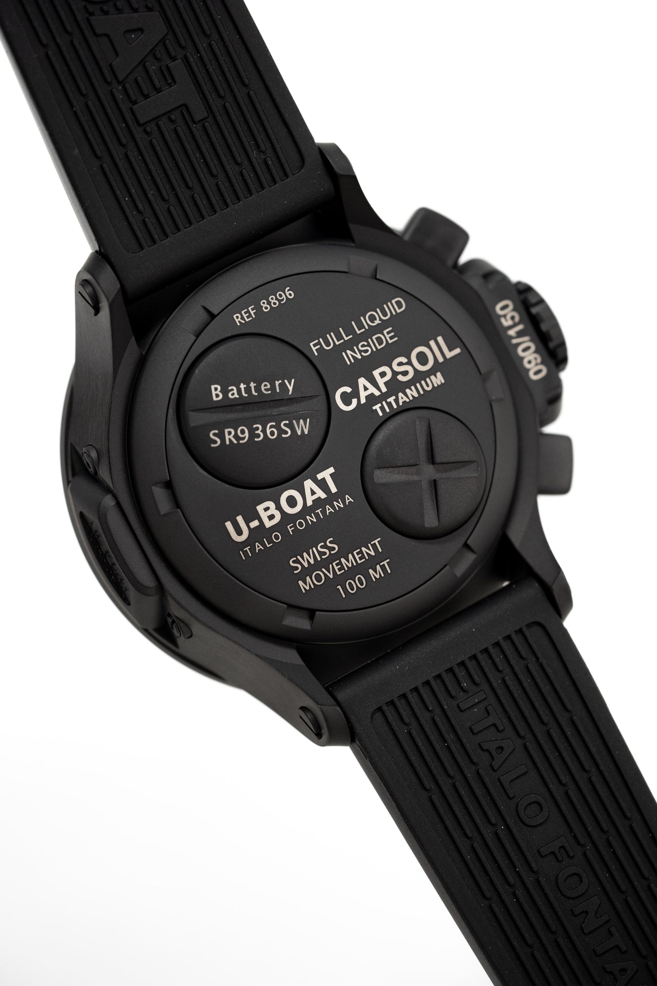 U-Boat Watch Capsoil Chronograph 45 Black 8896