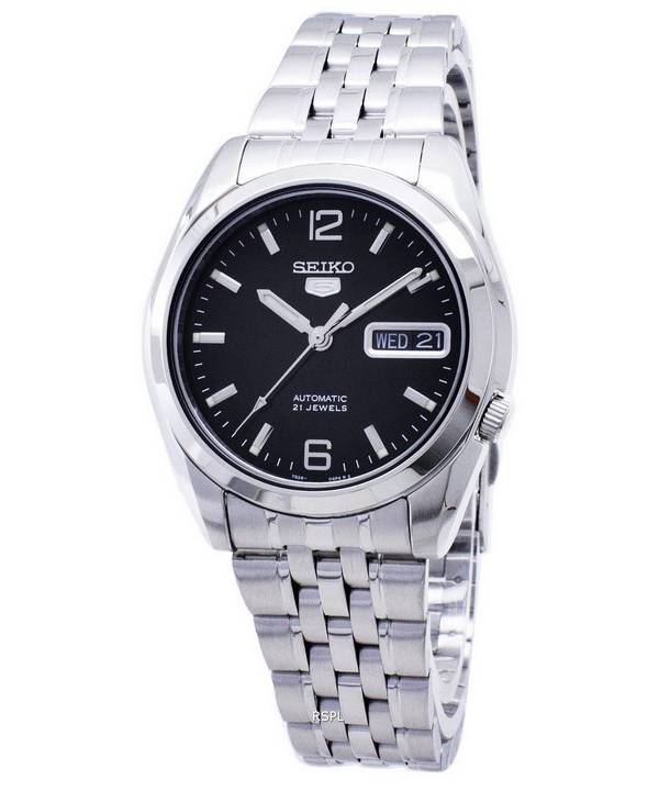 Seiko Automatic Black Men's Watch SNK393K1 from Watches Crystals