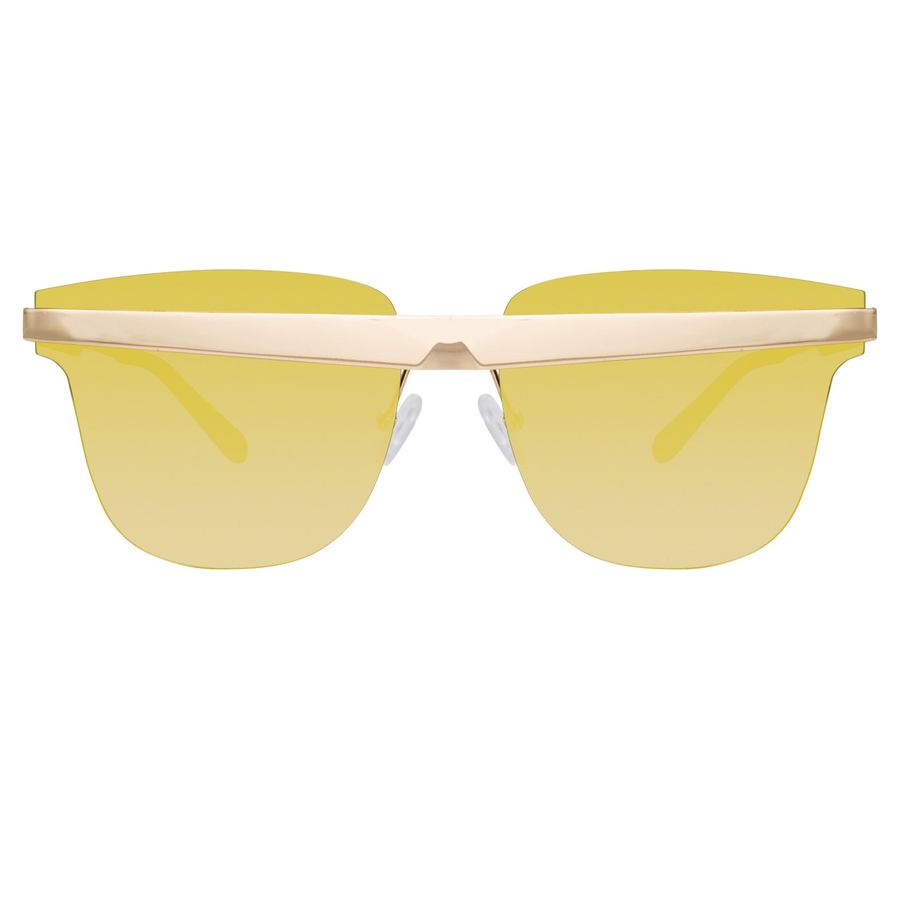 United Nude x Linda Farrow Gold Mirrored Sunglasses UN2C3SUN