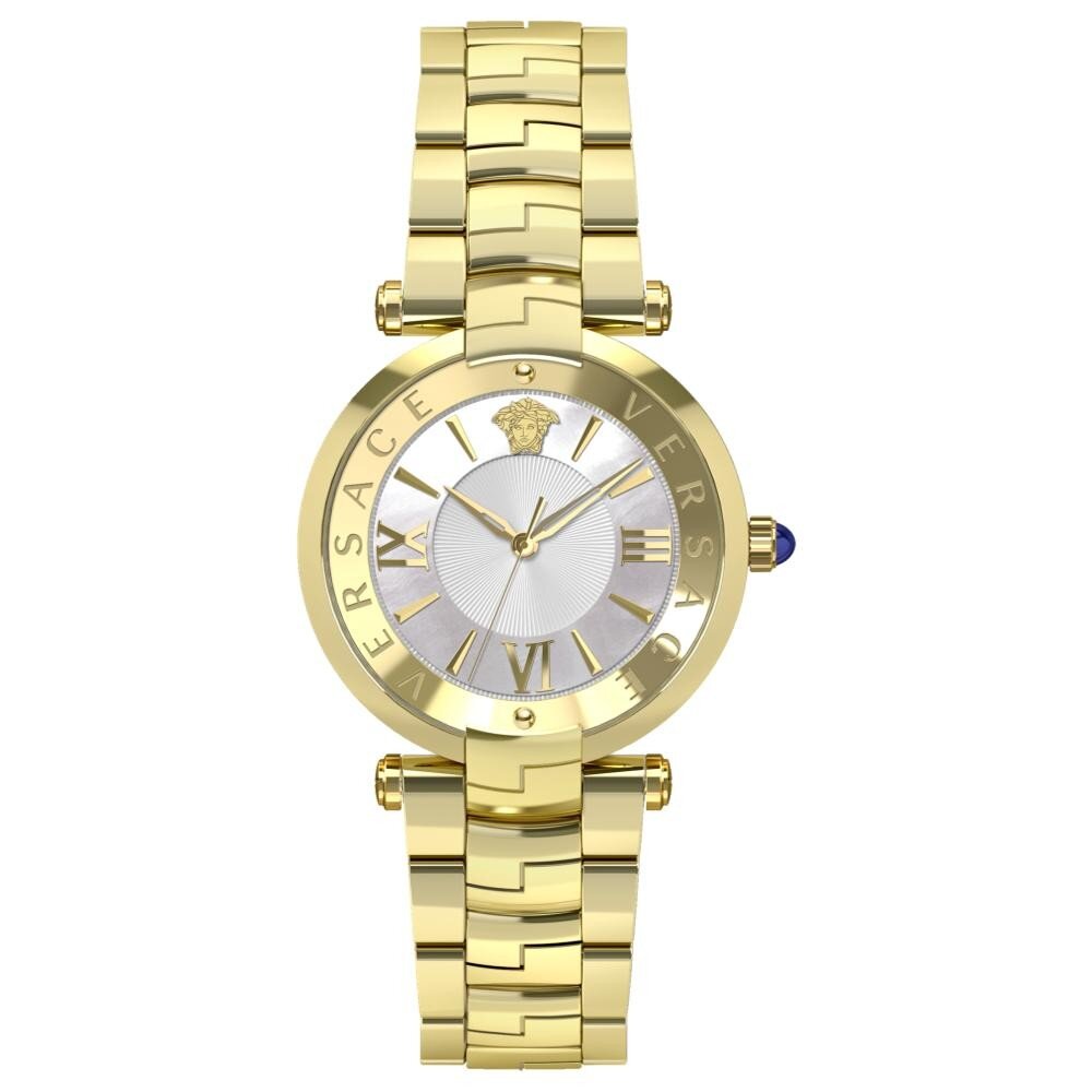 Versace Ladies Watch Revive 35mm Gold Bracelet VAI100016