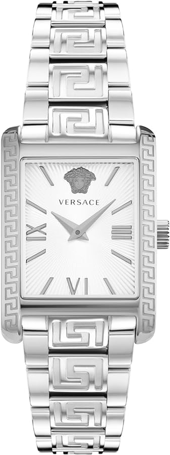 Versace Ladies Watch Tonneau 33mm White Bracelet VE1C00722