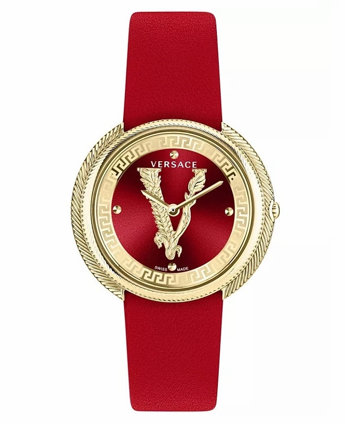 Versace Ladies Watch Thea 38mm Red Gold VE2CA0423