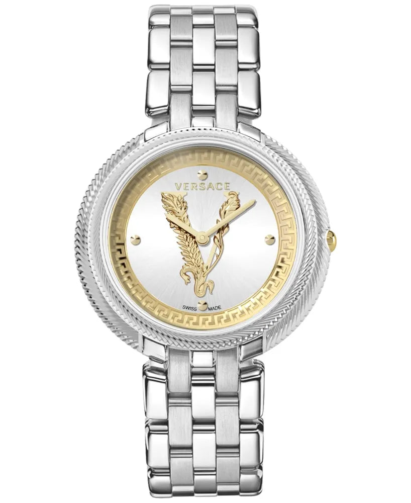 Versace Ladies Watch Thea 38mm White Bracelet VE2CA0523