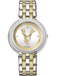 Thumbnail for Versace Ladies Watch Thea 38mm White Two-Tone Bracelet VE2CA0623
