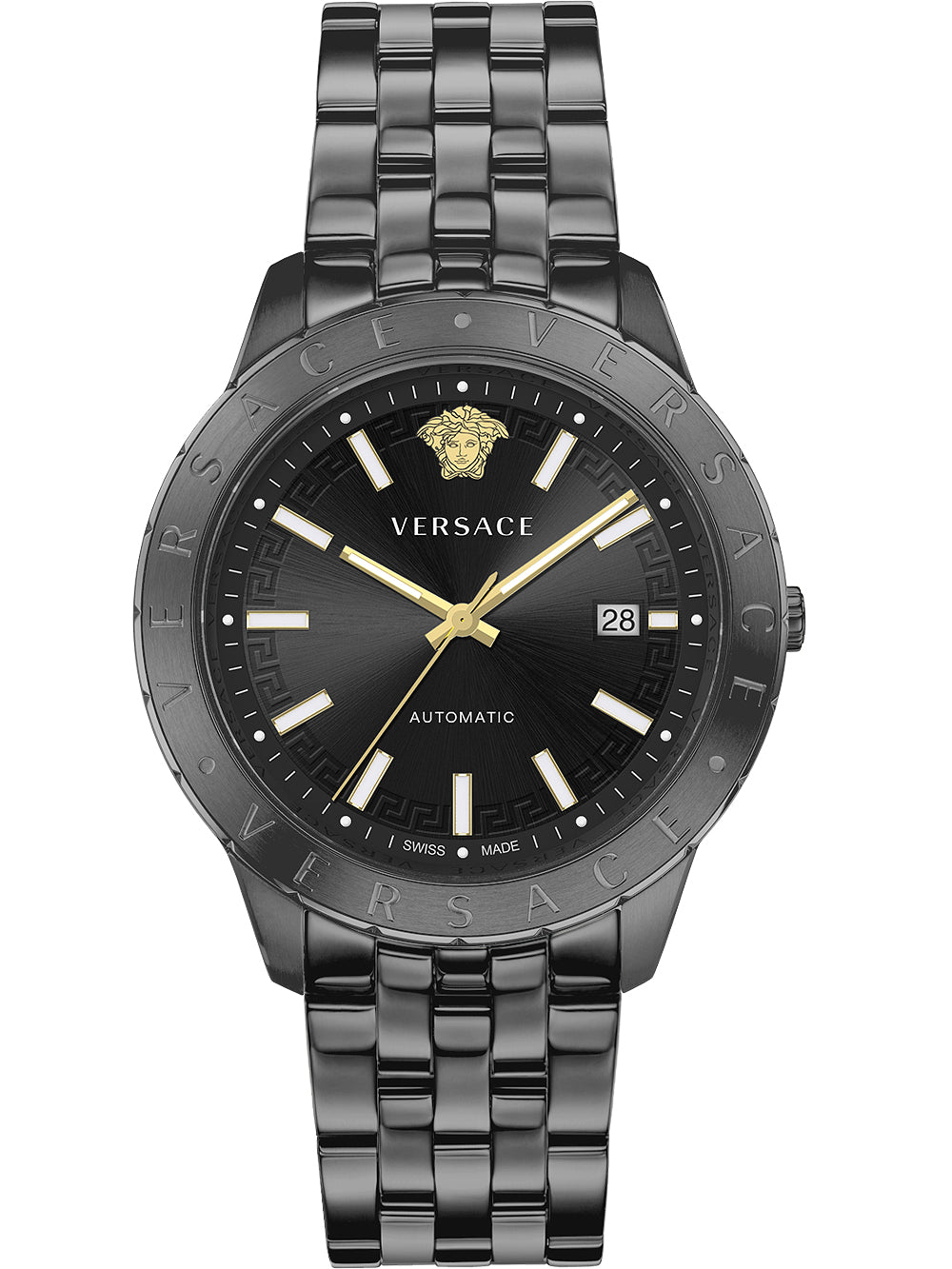 Versace Men's Watch Univers Automatic Black Bracelet VE2D00621