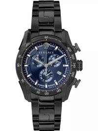 Thumbnail for Versace Men's Watch V-Ray 44mm Blue Black Bracelet VE2I00521