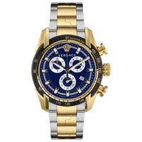 Thumbnail for Versace Men's Watch V-Ray 44mm Blue Two-Tone Bracelet VE2I01021