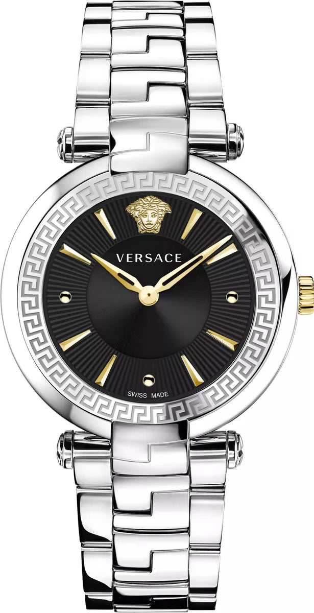 Versace Ladies Watch Revive 35mm Black Bracelet VE2L00321