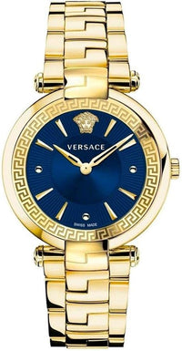 Thumbnail for Versace Ladies Watch Revive 35mm Blue Gold Bracelet VE2L00621