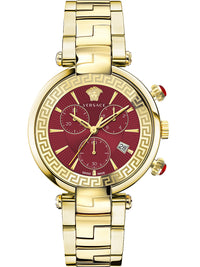 Thumbnail for Versace Men's Watch Revive Chrono 41mm Red Gold Bracelet VE2M00721