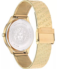 Thumbnail for Versace Ladies Watch Logo Halo Gold Milanese Bracelet VE2O00522