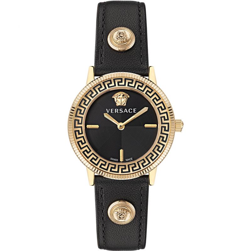 Versace Ladies Watch V-Tribute Black Gold VE2P00222