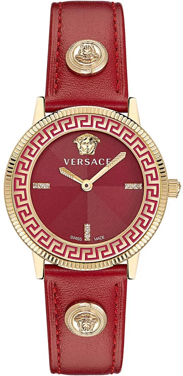 Versace Ladies Watch V-Tribute Red Diamond VE2P00722