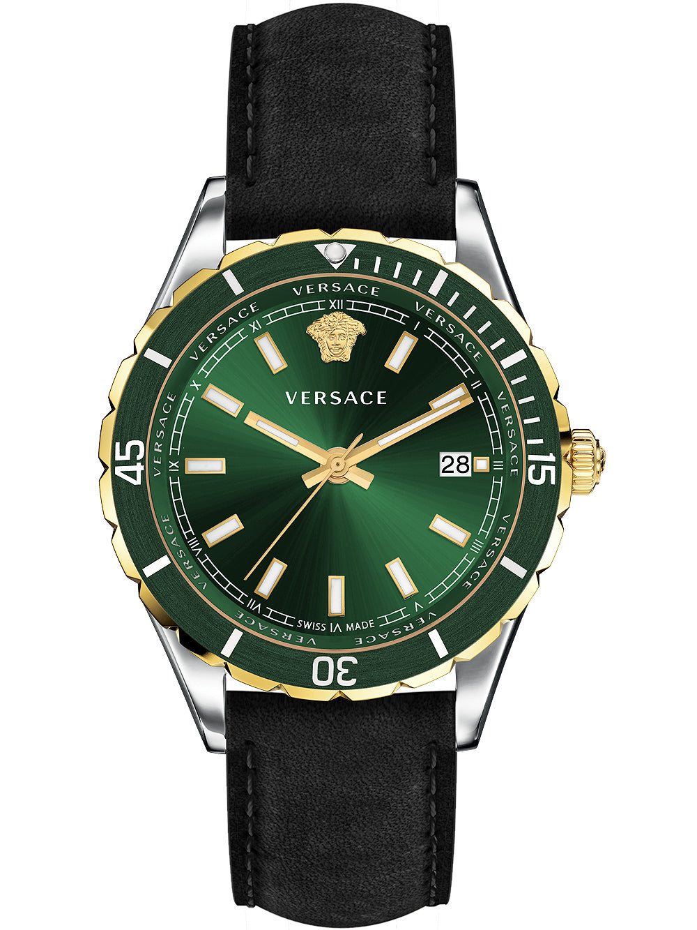 Versace Men's Watch Hellenyium 42mm Green VE3A00320
