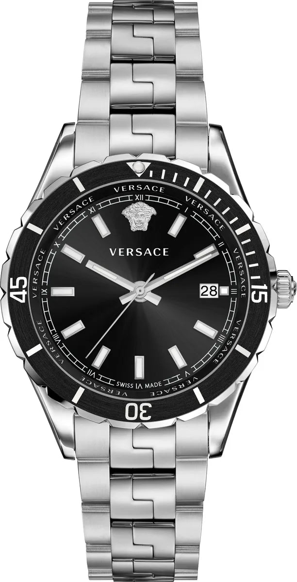Versace Men's Watch Hellenyium 42mm Black Bracelet VE3A00520