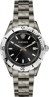 Thumbnail for Versace Men's Watch Hellenyium 42mm Gun Metal Bracelet VE3A00620