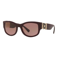 Thumbnail for Versace Women's Sunglasses Cat Eye Transparent Red VE4372 512314