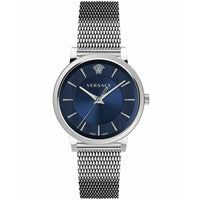 Thumbnail for Versace Men's Watch V-Circle Blue Bracelet VE5A00520