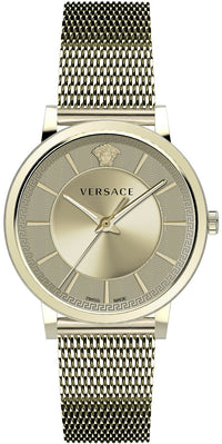Thumbnail for Versace Men's Watch V-Circle Gold Bracelet VE5A00720