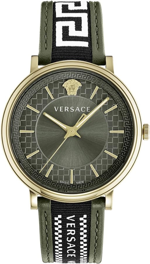 Versace Men's Watch V-Circle Green Gold VE5A01621