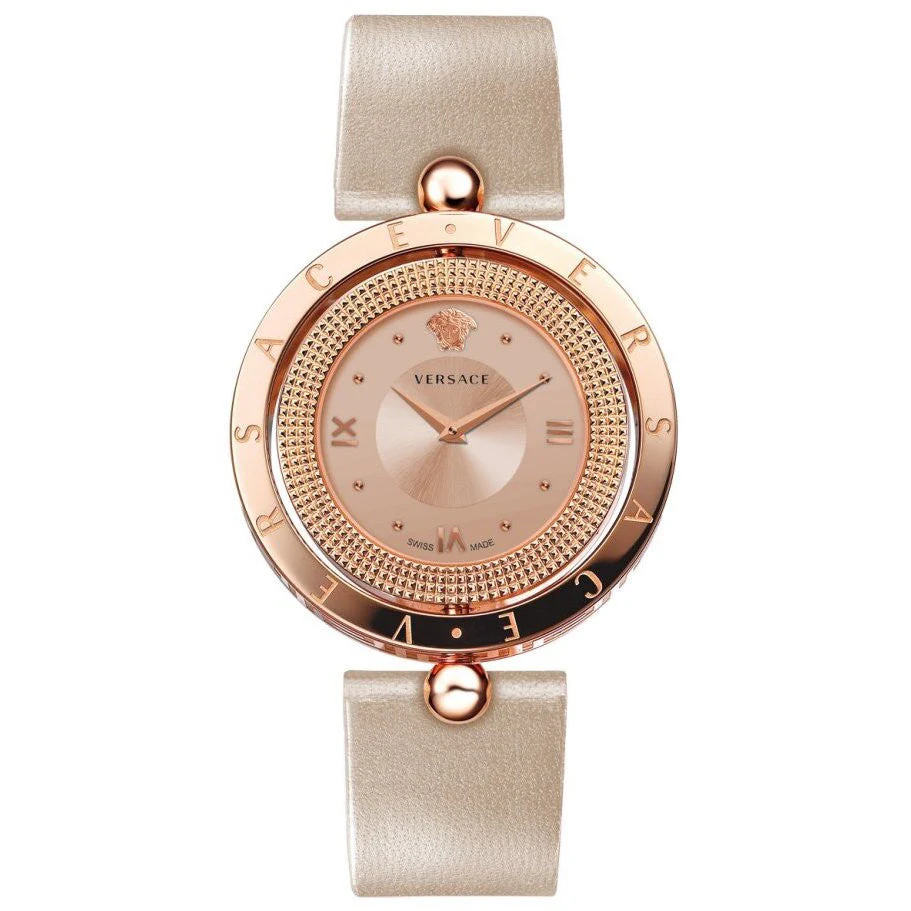 Versace Eon 33.5mm Ladies Rose Gold Watch VE7901323