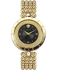 Thumbnail for Versace Ladies Watch Eon 34mm Black Gold Bracelet VE7901723