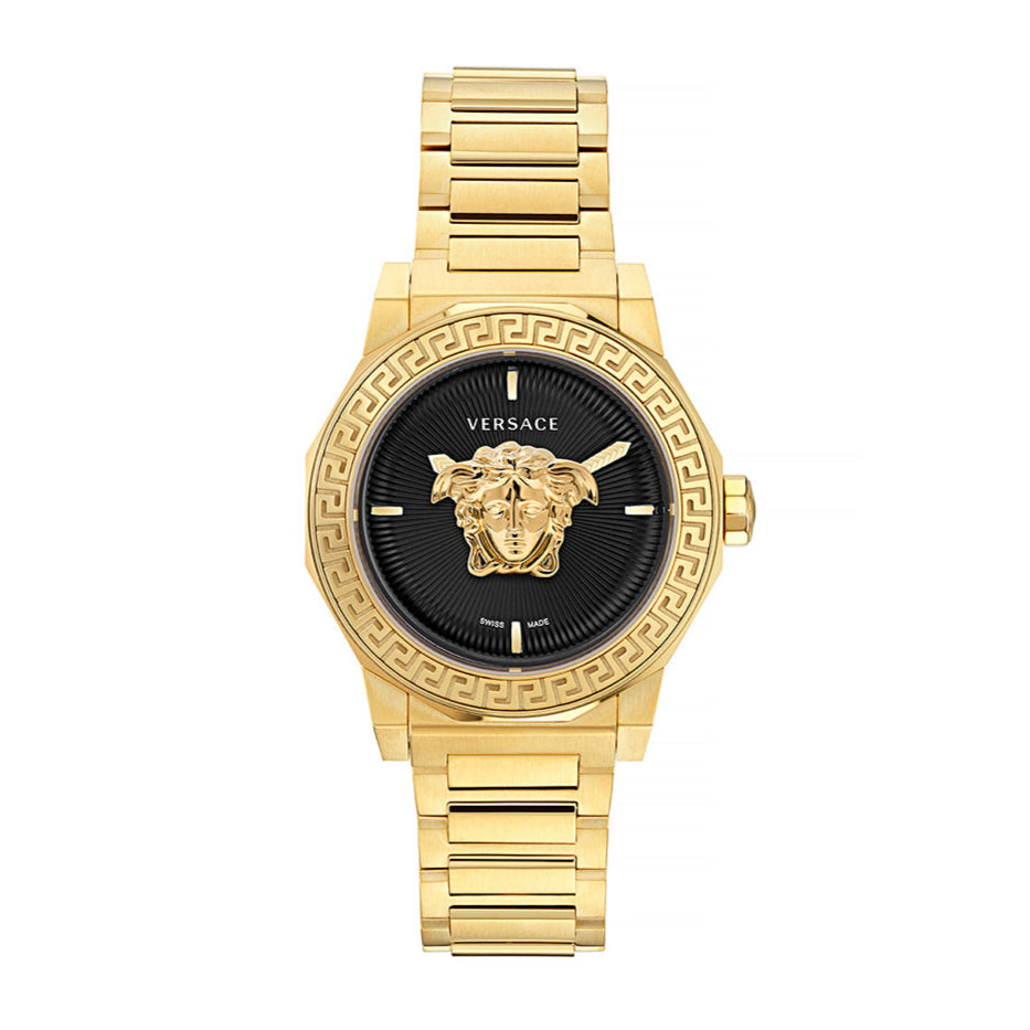 Versace Medusa Deco Ladies Gold Watch VE7B00623