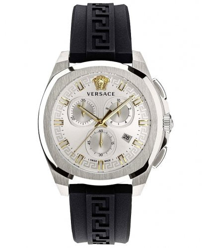 Versace Men's Watch Chrono Geo 43mm White VE7CA0123