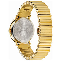 Thumbnail for Versace Ladies Watch V-Circle 38mm Black Gold VE8101519