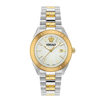 Thumbnail for Versace Timeless V. Dome Men's Silver Watch VE8E00424