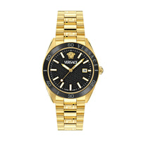 Thumbnail for Versace Timeless V. Dome Men's Gold Watch VE8E00624