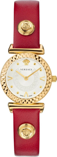 Thumbnail for Versace Ladies Watch Mini Vanity Red VEAA01220