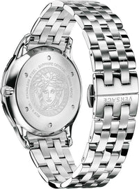 Thumbnail for Versace Men's Watch Univers GMT Black Bracelet VEBK00418