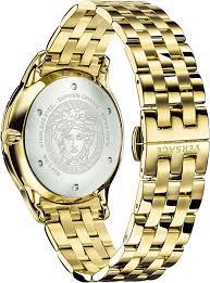 Thumbnail for Versace Men's Watch Univers GMT Gold Bracelet VEBK00518