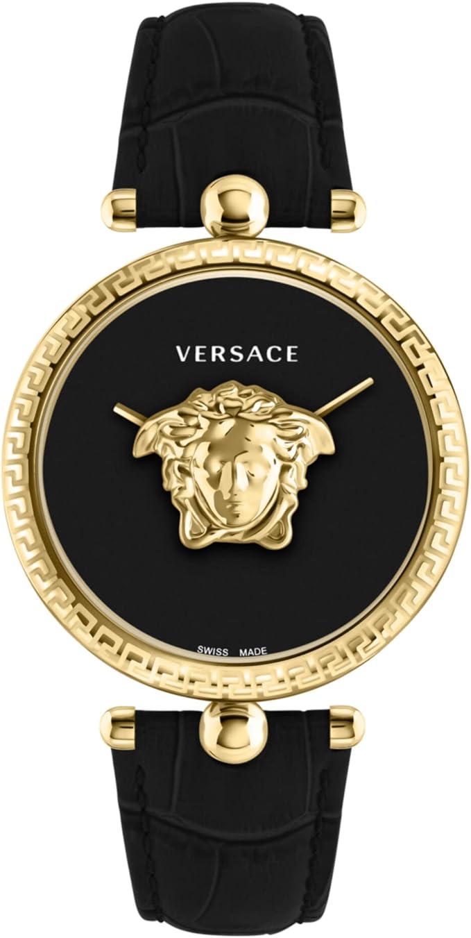 Versace Ladies Watch Palazzo Empire 39mm Black Gold VECO02722