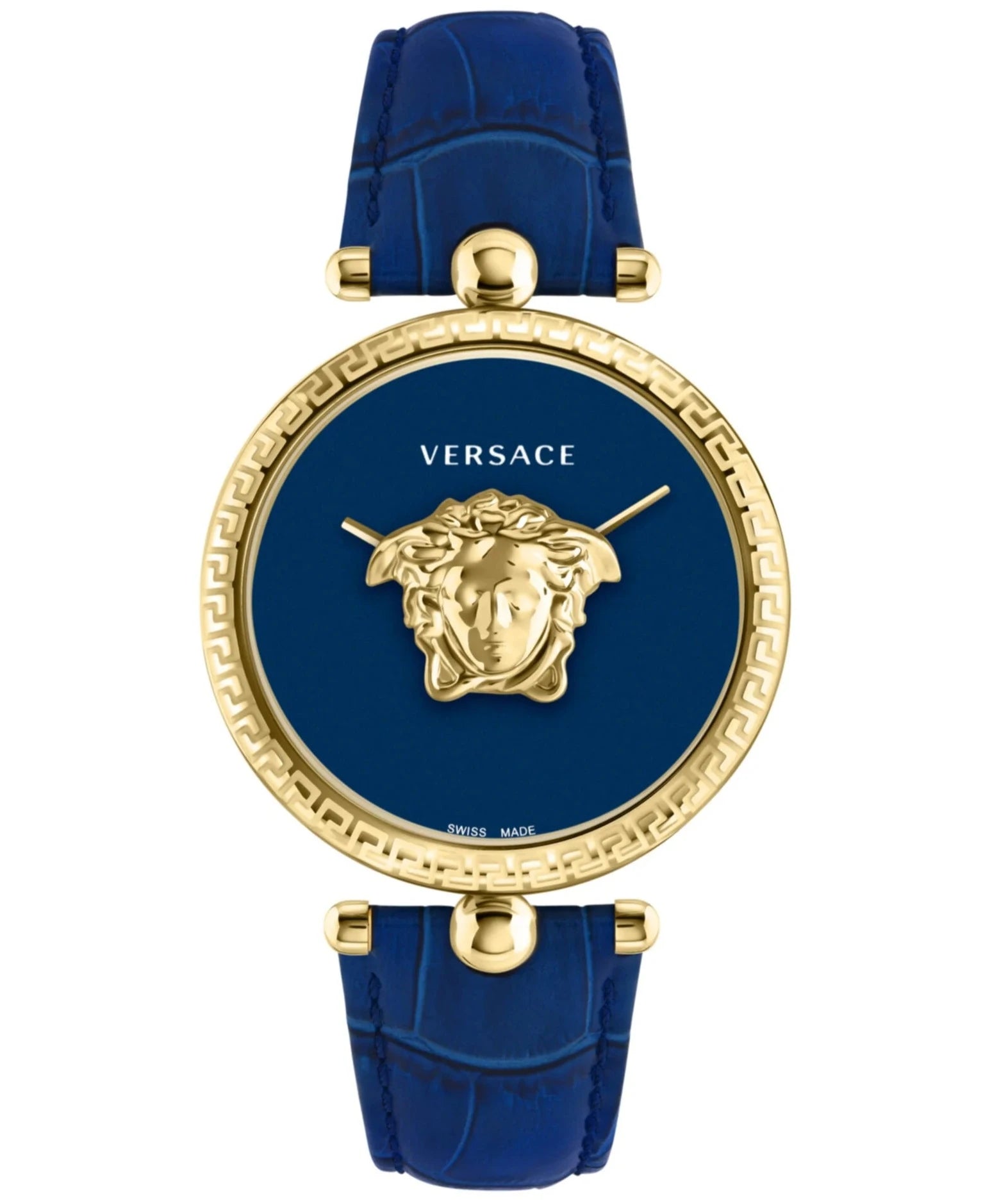 Versace Ladies Watch Palazzo Empire 39mm Blue Gold VECO02922