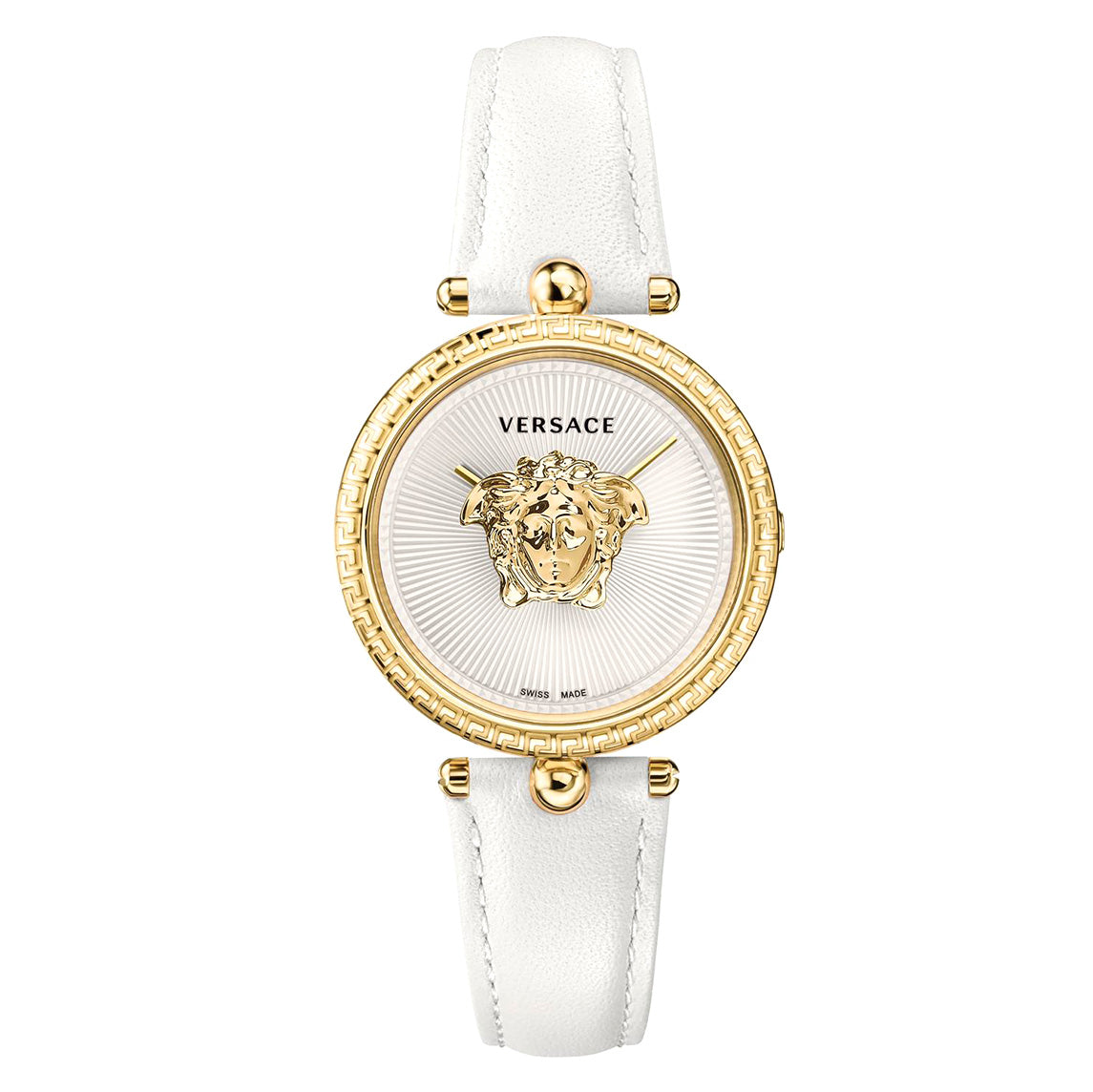 Versace Ladies Watch Palazzo Empire 34mm White Gold VECQ00218
