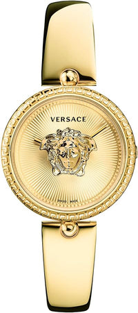 Thumbnail for Versace Ladies Watch Palazzo Empire 34mm Gold Band VECQ00618