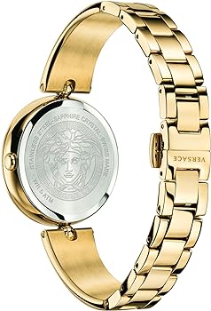 Versace Ladies Watch Palazzo Empire 34mm Gold Band VECQ00618
