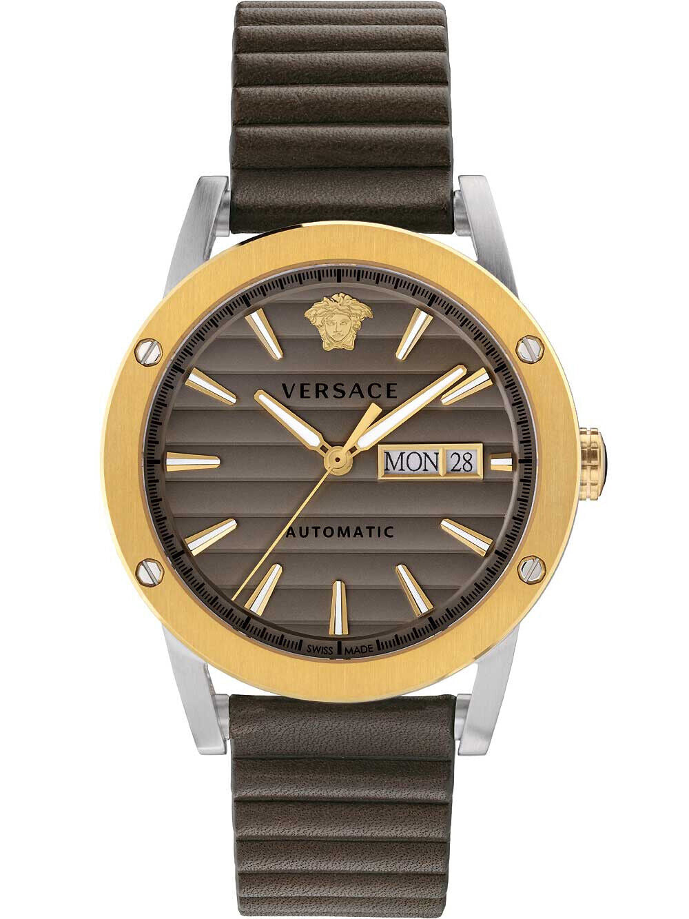 Versace Men's Watch Theros Automatic Brown VEDX00219