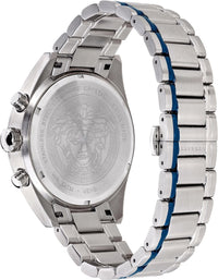 Thumbnail for Versace Men's Watch V-Chrono Blue Bracelet VEHB00519