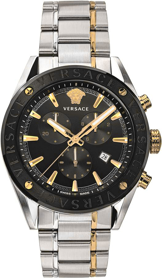 Versace Men's Watch V-Chrono Black Bracelet VEHB00619